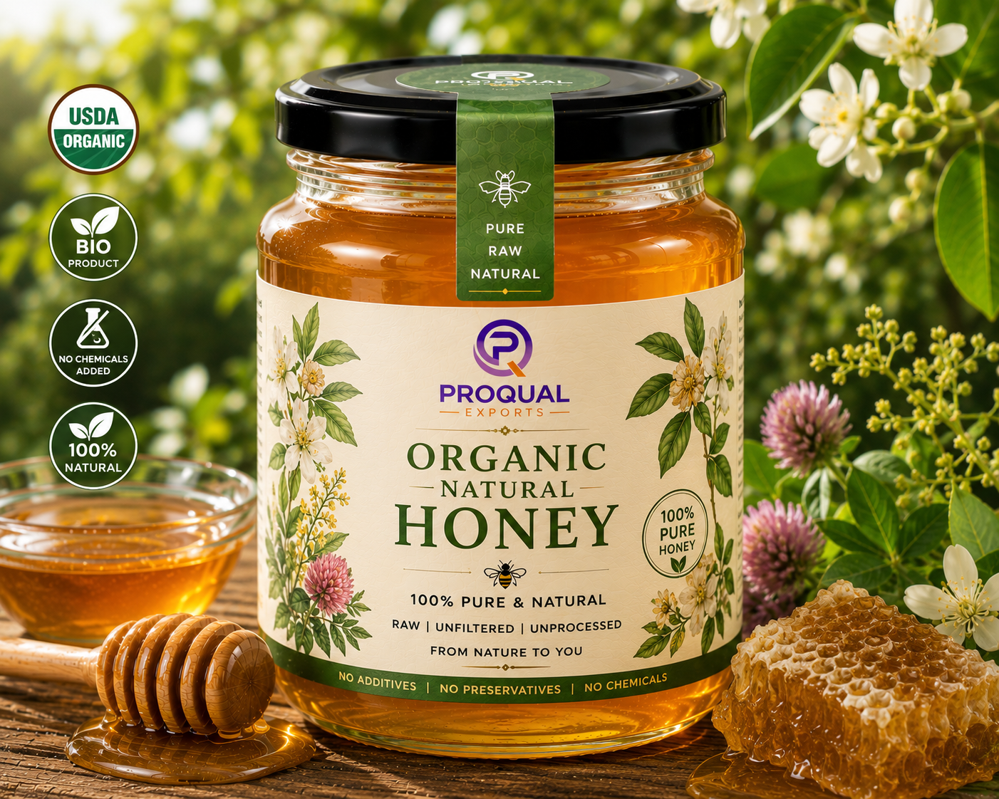 Organic Natural Honey